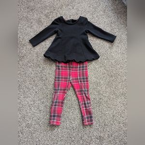 Preppy Baby Girl Outfit